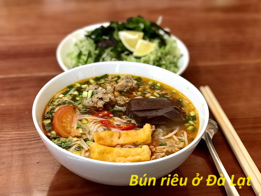 Quán bún riêu ngon Đà Lạt, bún riêu Đà Lạt ngon quán nào?