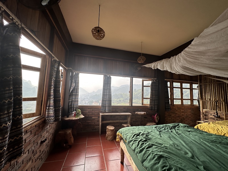 CiCi Homestay là địa chỉ homestay Hà Giang cung cấp chỗ ở có view ngắm cảnh đồi núi tuyệt đẹp.