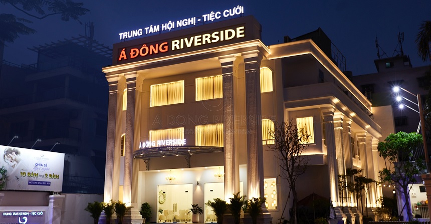 Đánh giá nhà hàng Á Đông Riverside quận 5, nhà hàng tiệc cưới.