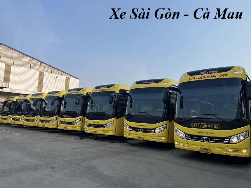 Nhà xe về Cà Mau, xe khách nào từ TPHCM đi Cà Mau?