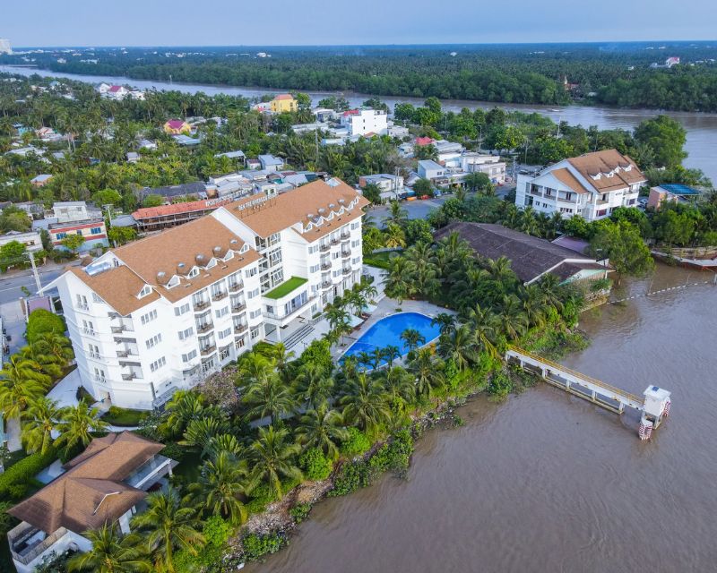 Địa chỉ Bến Tre Riverside Resort.