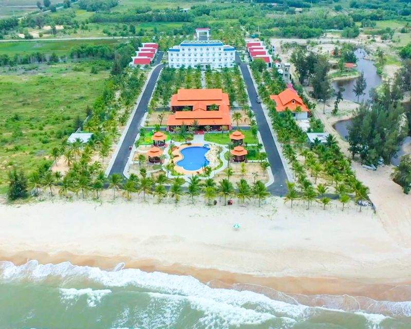 Địa chỉ resort: Cầu Nước Mặn, Bình Châu, Xuyên Mộc, Bà Rịa - Vũng Tàu.